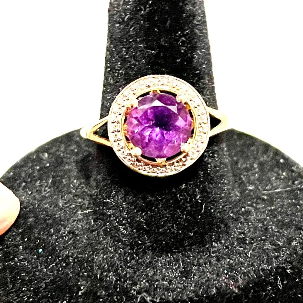 Sterling Amethyst Ring